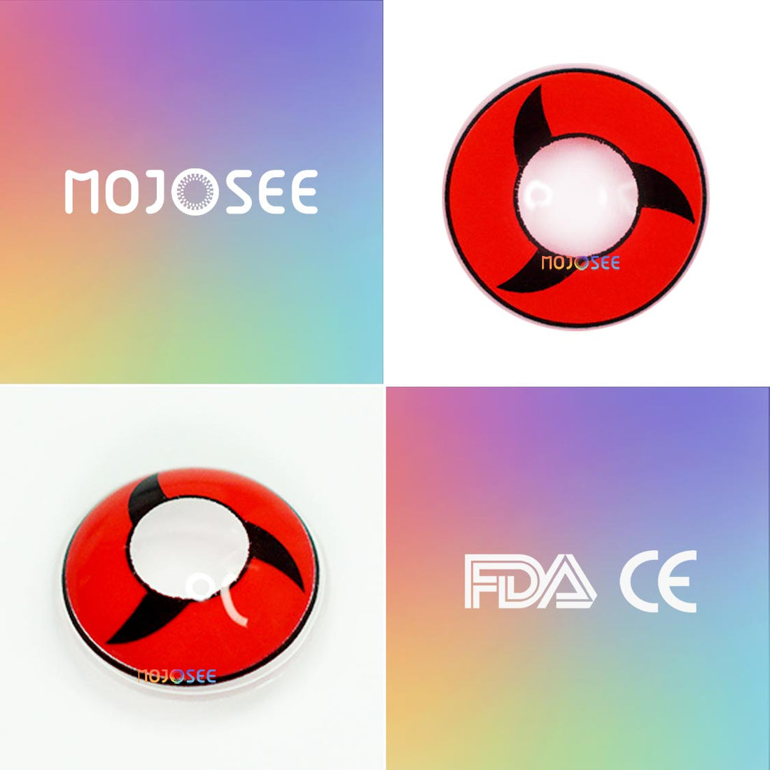 Sharingan Cosplay Contact Lenses – Naruto