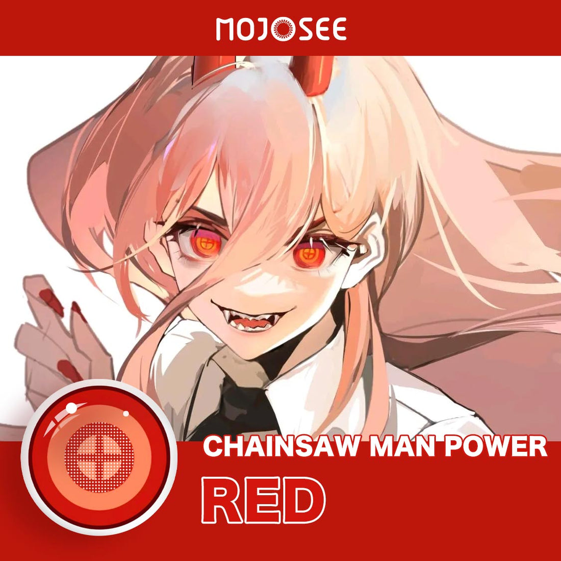 Chainsaw Man Power Cosplay Contact Lenses – Chainsaw Man