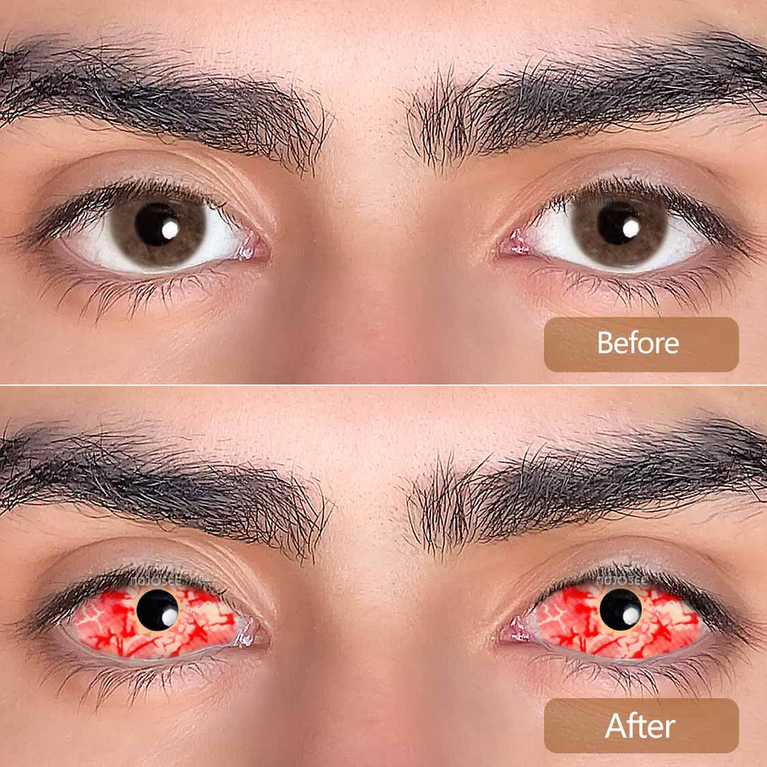 Patient Zero Colored Contact Lenses for Men