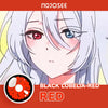 Black Lobelia-Red Colored Contact Lenses