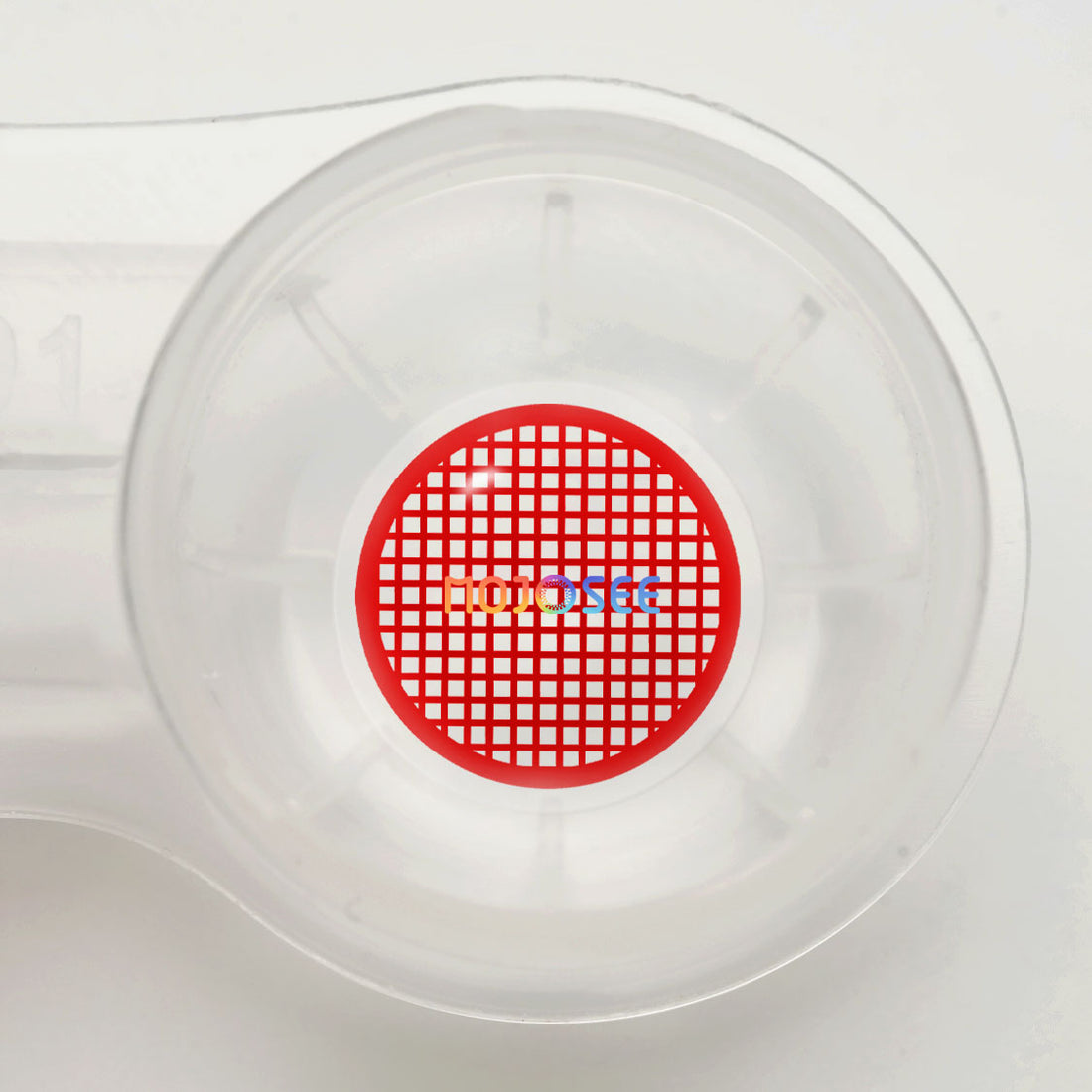 Red Mesh Colored Contact Lenses
