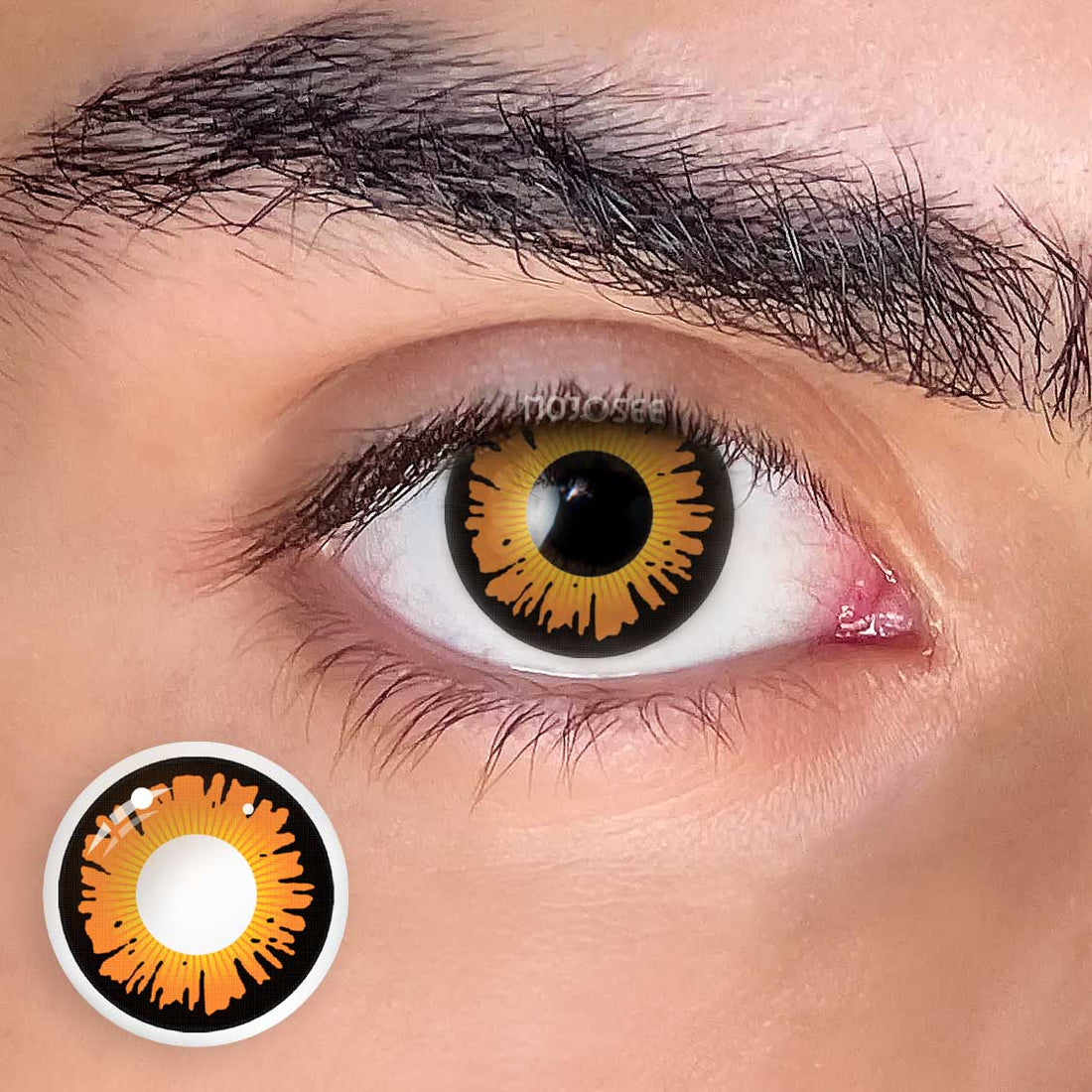 Sun moon Wilight Bella Colored Contact Lenses for Men