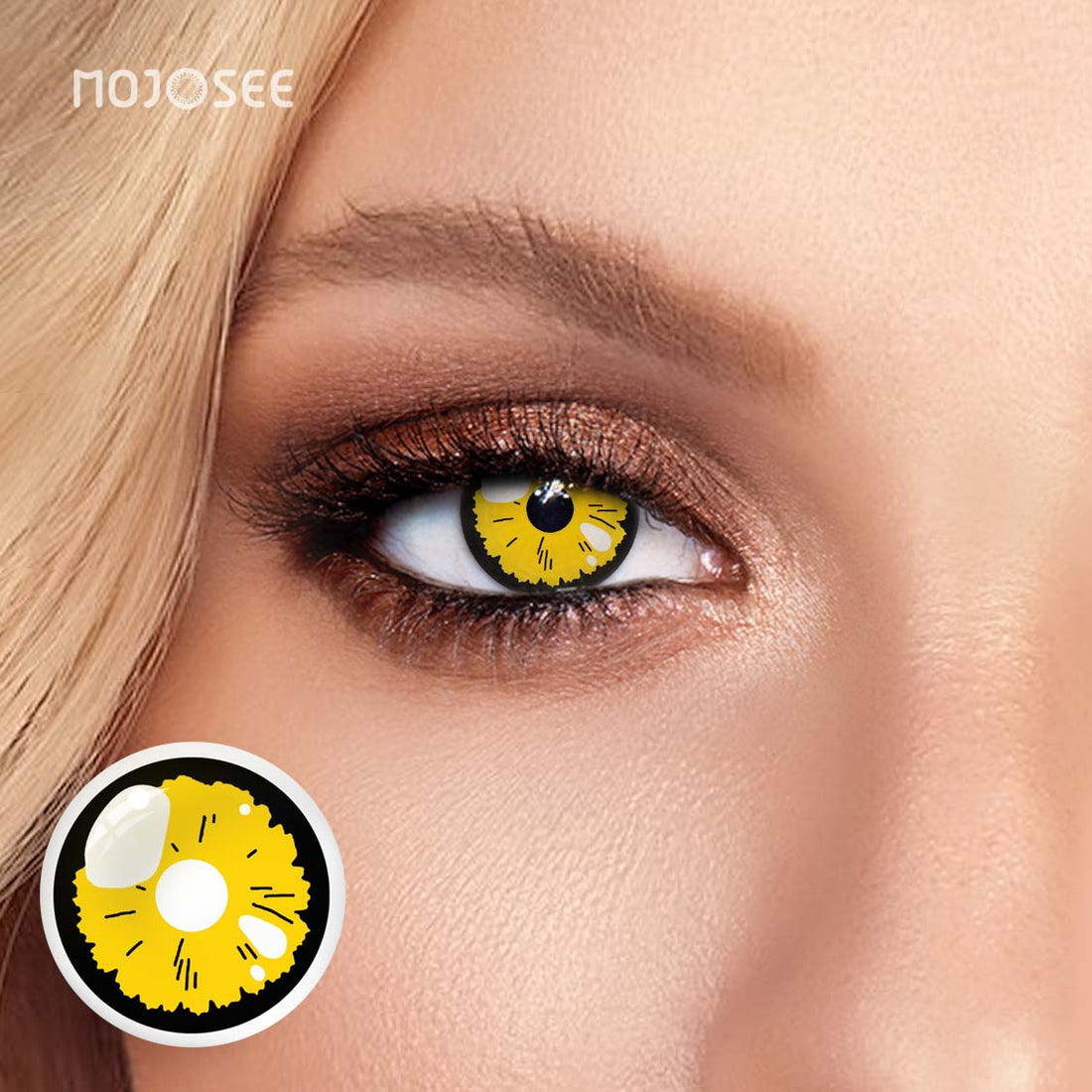 Veronica Yellow Colored Contact Lenses
