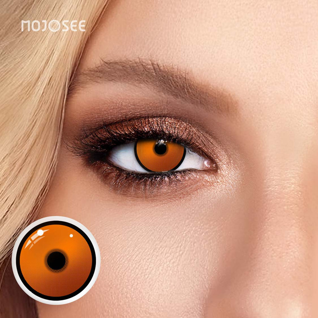 Demon Slayer Maple Colored Contact Lenses