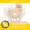Veronica Yellow Colored Contact Lenses