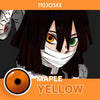 Demon Slayer Maple Colored Contact Lenses
