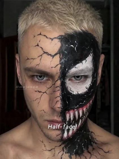 Why Half-Face Halloween Paint Beats a Full Mask Every Time