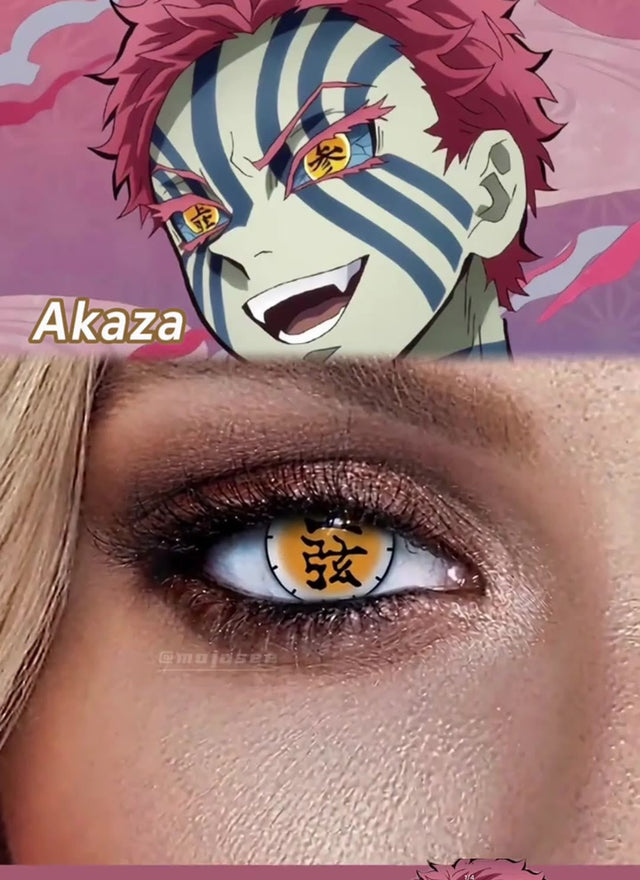 Akaza's Other Eye: the Upper Rank Lens Worn on Its Own
