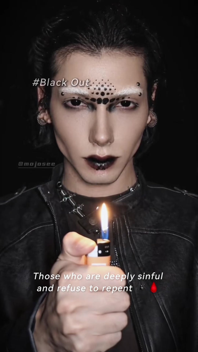 From Soft Boy to Gothic Priest in One Lighter Flick