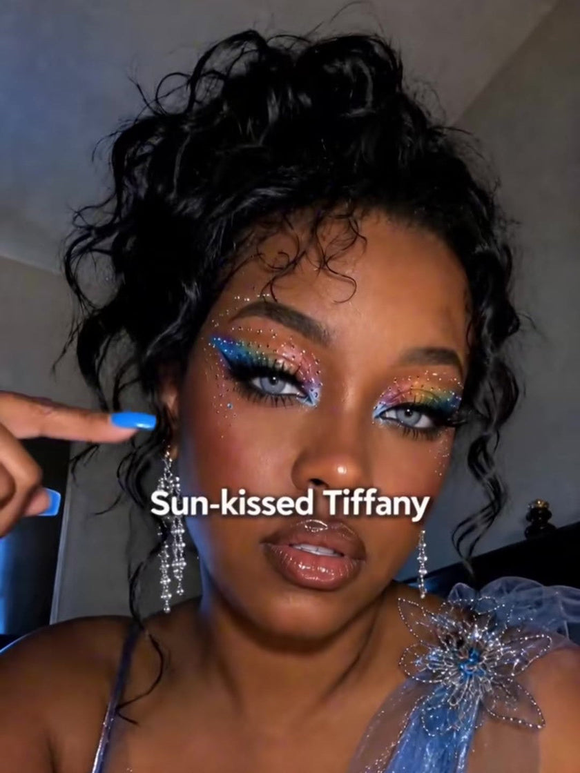 Full Coverage on Dark Eyes, Proven on Camera: the Sun-Kissed Glow-Up