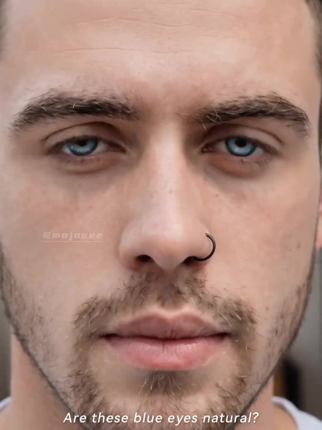 Men's Clean Fit, Finished at the Eyes: the Misty Blue Playbook