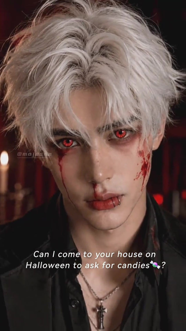 Halloween Vampire, But Make Him Pretty: the Blood-Tear Formula