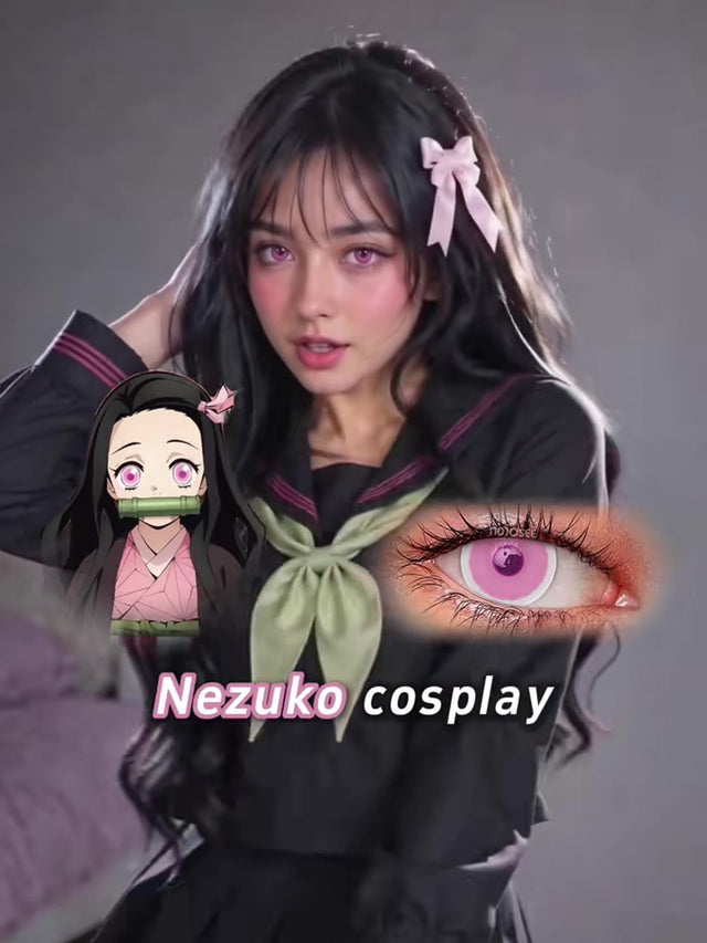 Nezuko's Pink Eyes: Rose, Pink or Demon Form - Which Lens Is Right?