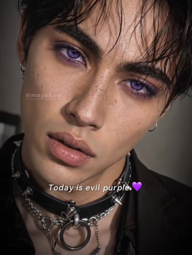 Evil Purple: the Men's Halloween Look That Isn't Red or Black