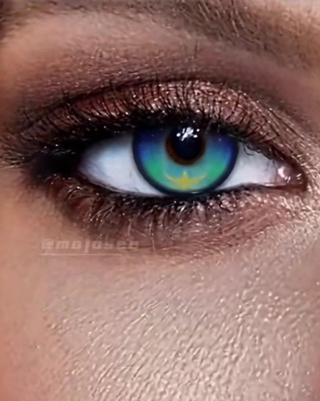Do Cosplay Lenses Show on Dark Brown Eyes? Robin Is the Proof