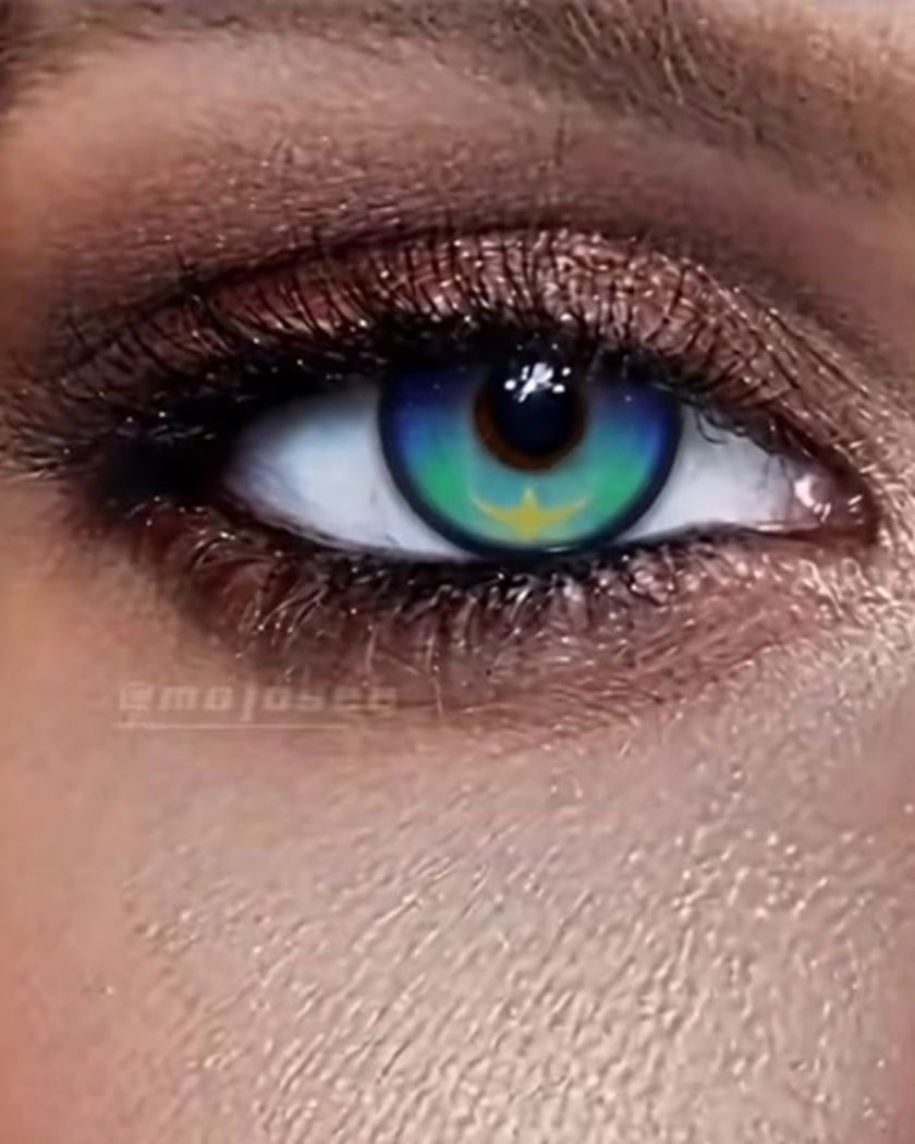 Do Cosplay Lenses Show on Dark Brown Eyes? Robin Is the Proof