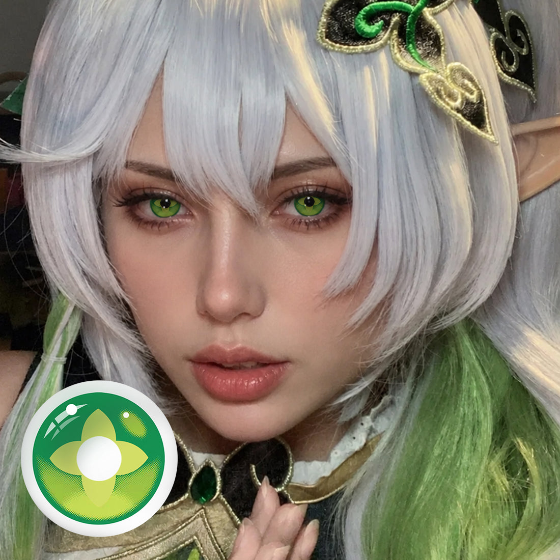 Nahida Cosplay Contact Lenses – Genshin Impact
