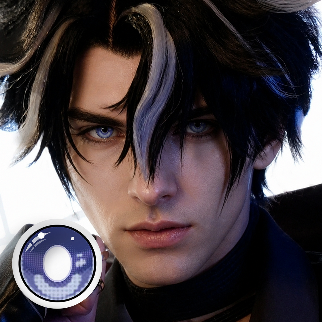Wrothesley Cosplay Contact Lenses – Genshin Impact