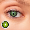 Lizard Eye Green Colored Contact Lenses
