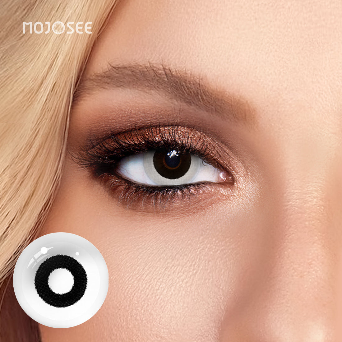 Black Small Pupil Prescription Colored Contact Lenses