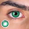 Green Werewolf Colored Contact Lenses for Men