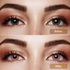 Red White Hypno Rings Colored Contact Lenses