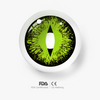 Lizard Eye Green Colored Contact Lenses