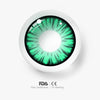 Green Werewolf Colored Contact Lenses for Men