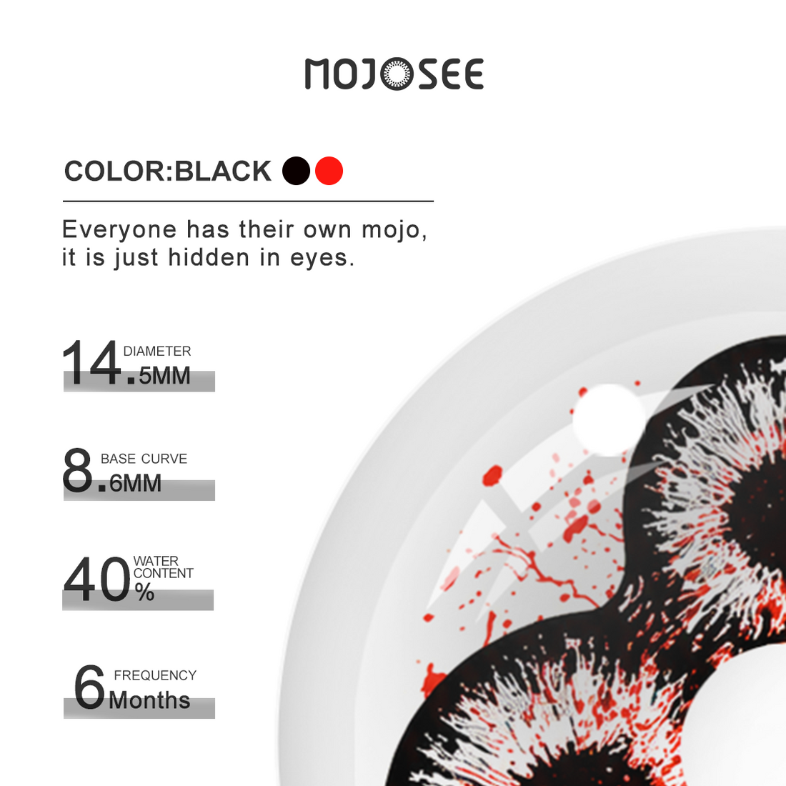 Date with the Demon Colored Contact Lenses