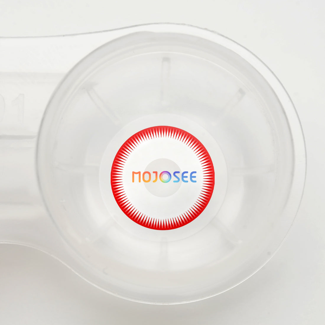 Red Gauge Rim Colored Contact Lenses