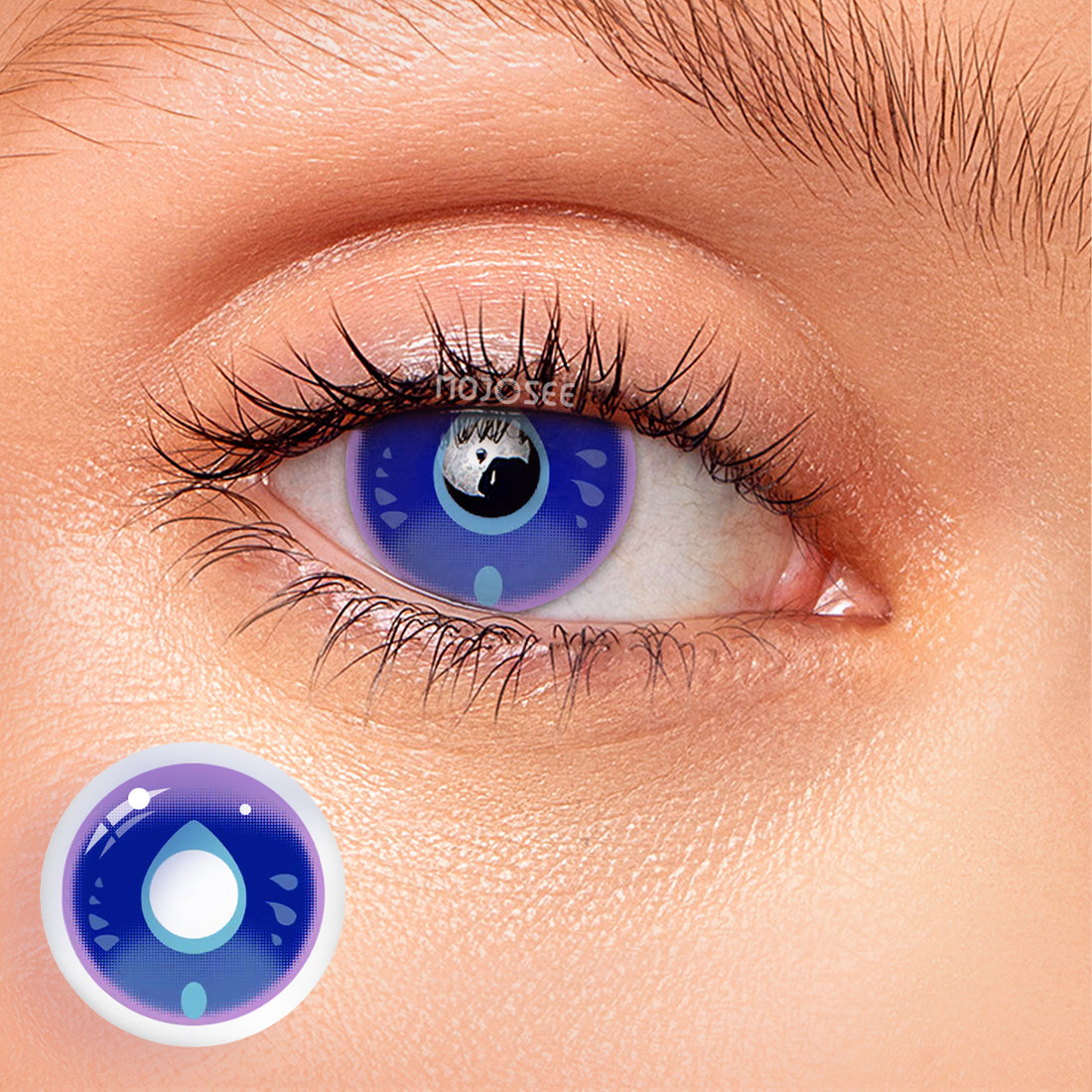 Furina (Left Eye) Cosplay Contact Lenses – Genshin Impact