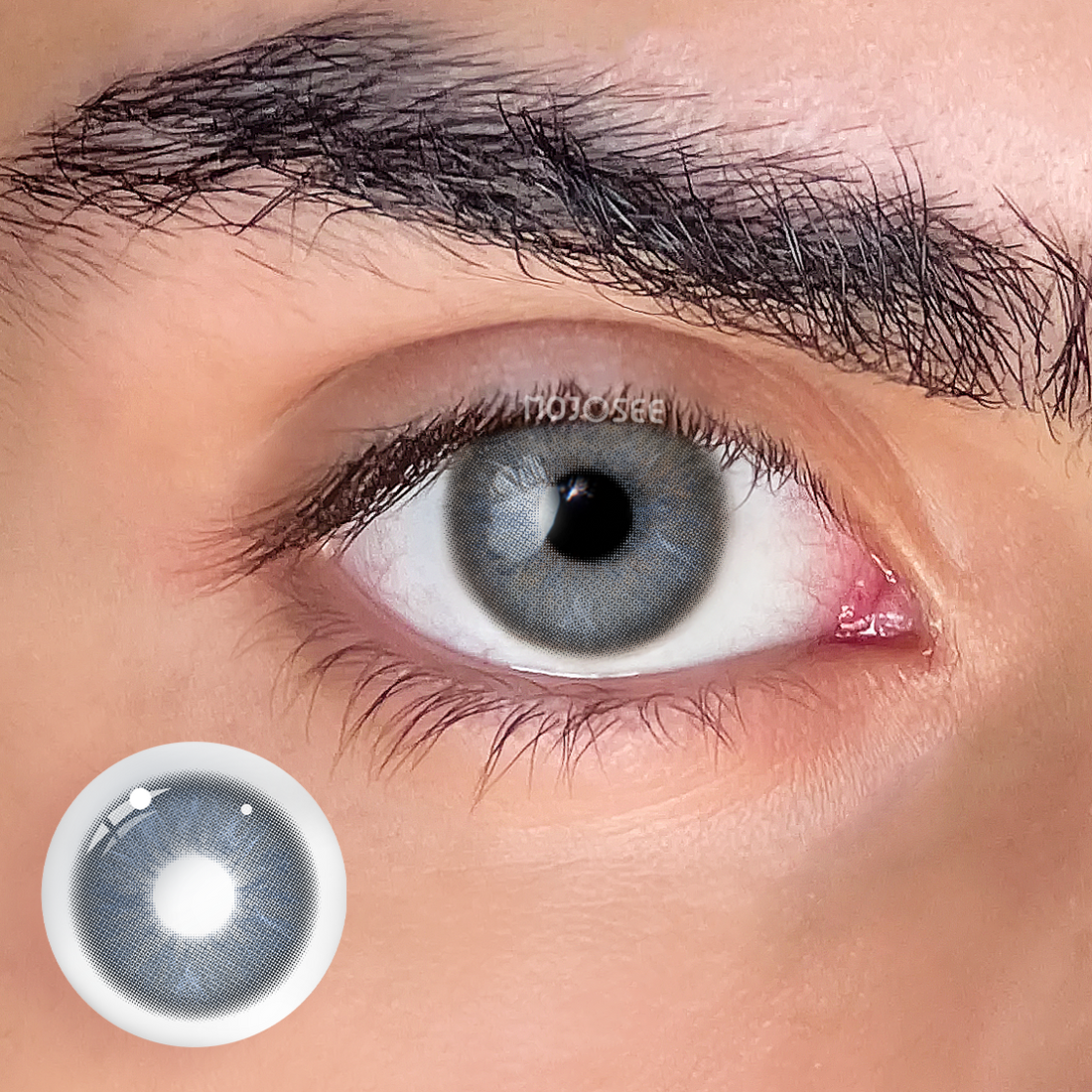 Muses Blue Colored Contact Lenses for Men