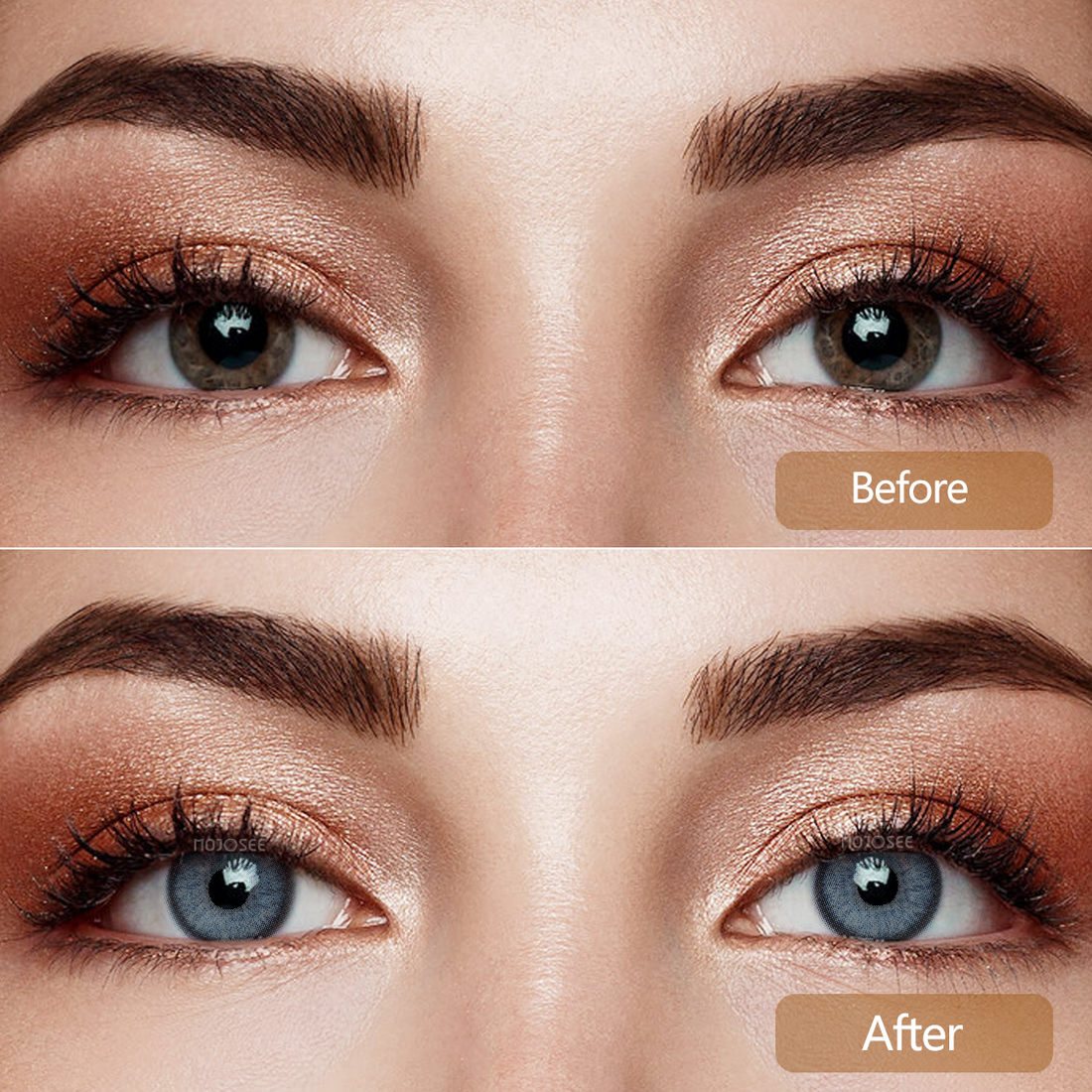 Najia Blue Colored Contact Lenses