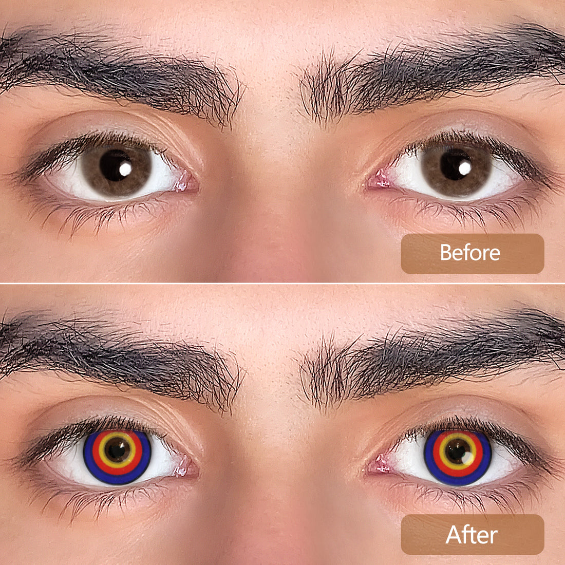 Kaf-b Cosplay Contact Lenses – Virtual Singer Inspired