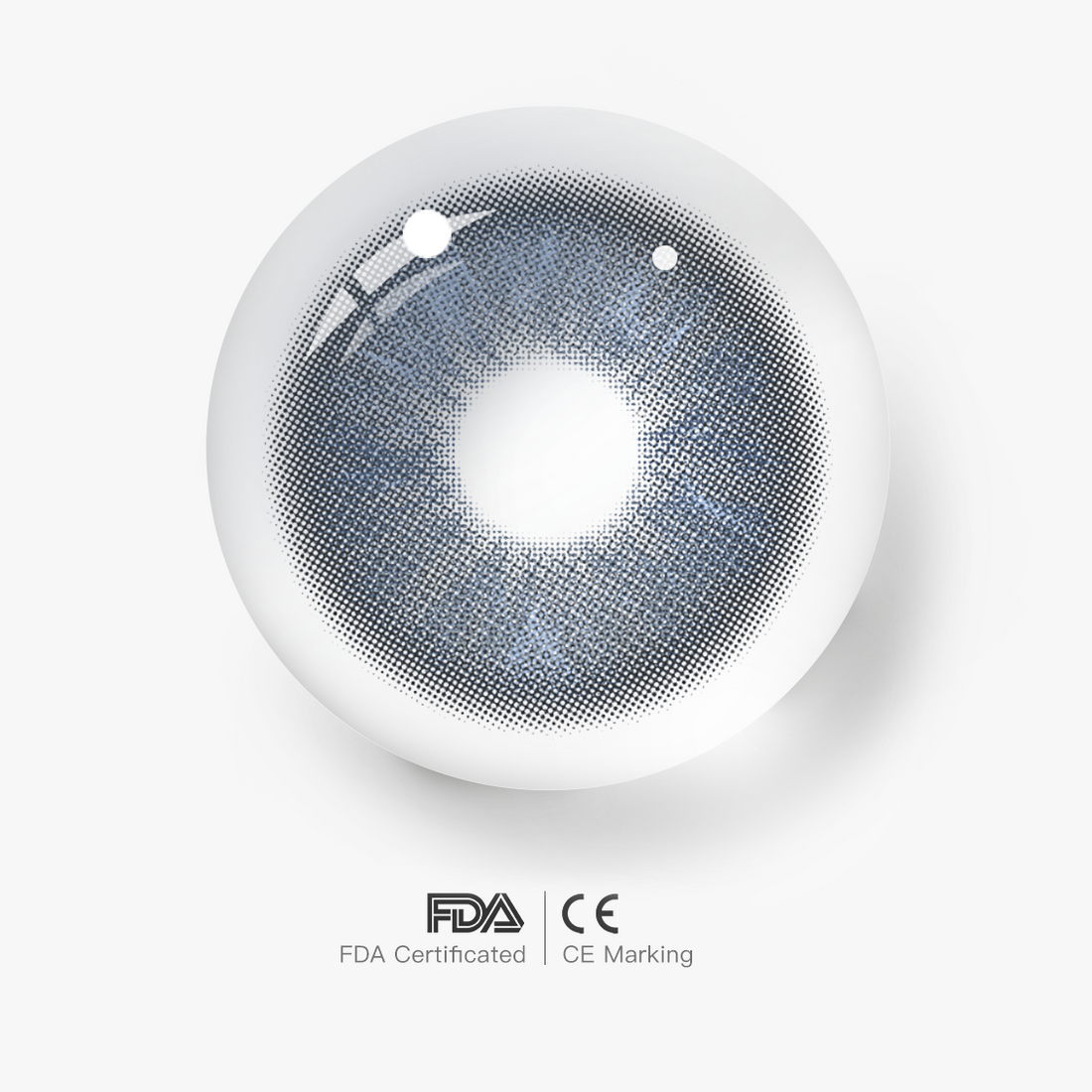 Muses Blue Colored Contact Lenses for Men