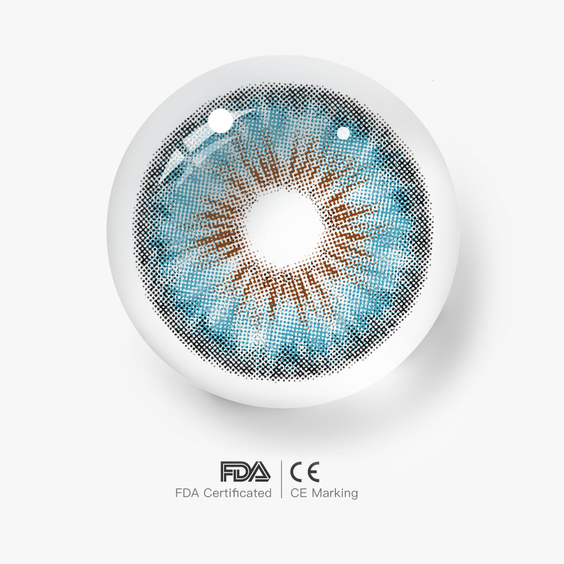 Cleopatra Blue Colored Contact Lenses