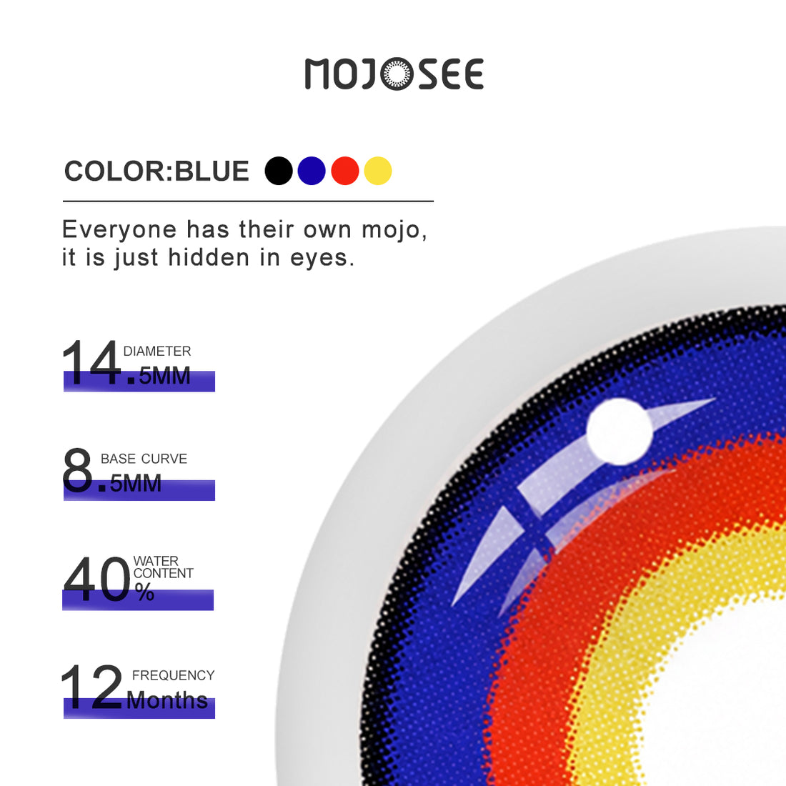 Kaf-b Cosplay Contact Lenses – Virtual Singer Inspired
