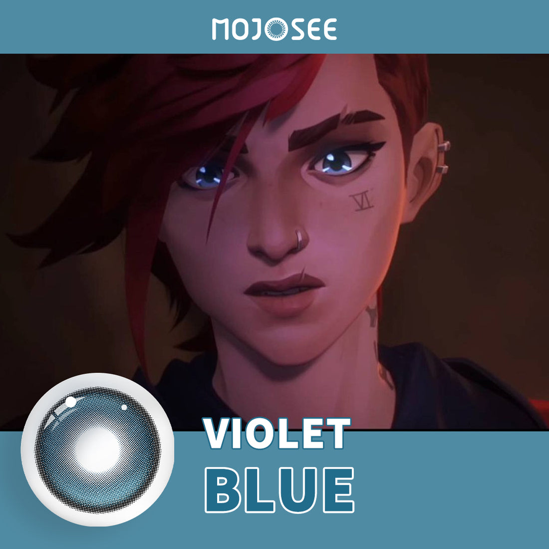 Violet  Cosplay Contact Lenses – Arcane