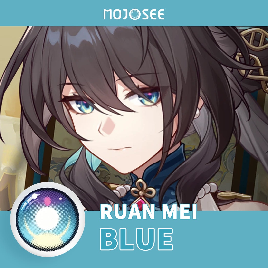 Ruan Mei Cosplay Contact Lenses – Honkai: Star Rail