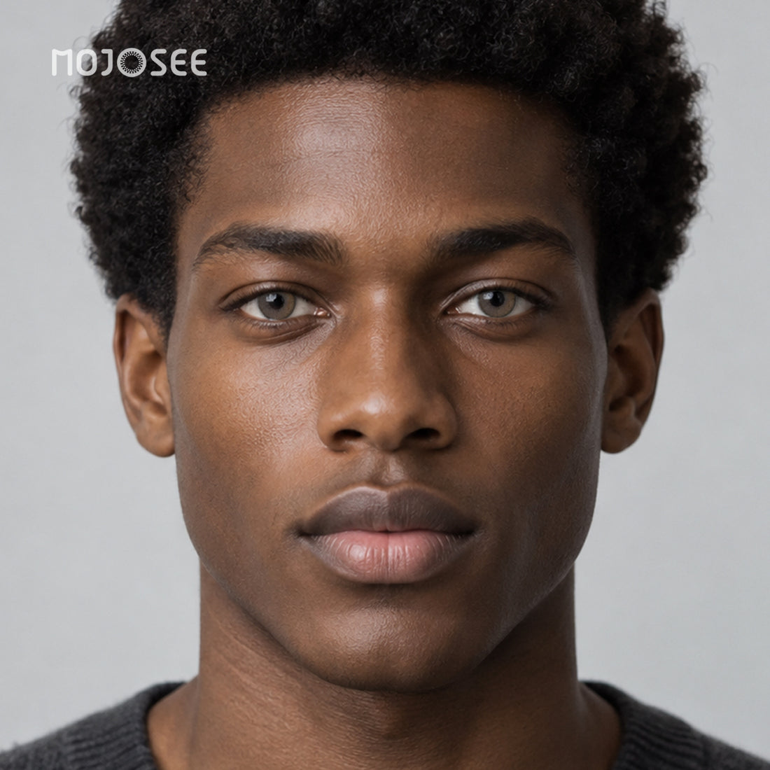 Warm Taupe Brown Contact Lenses for Men - Natural Look