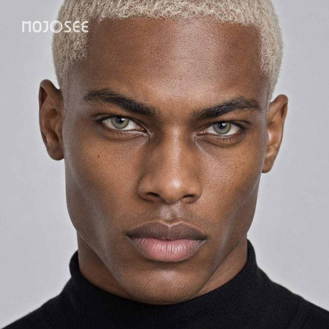 Caramel Pudding Brown Colored Contact Lenses for Men
