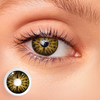 Golden Snake Eye Colored Contact Lenses