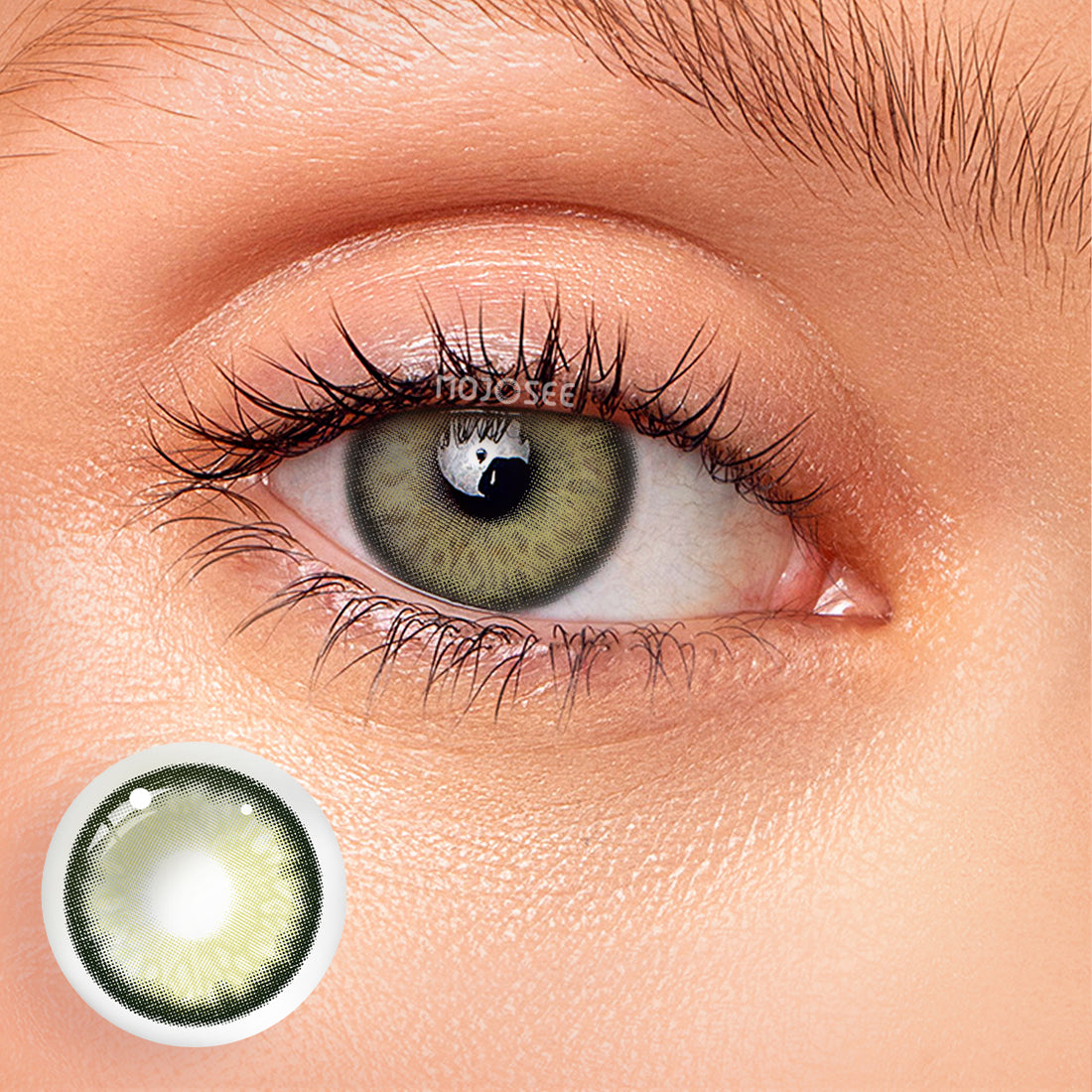 Secrecy Sands Green Colored Contact Lenses