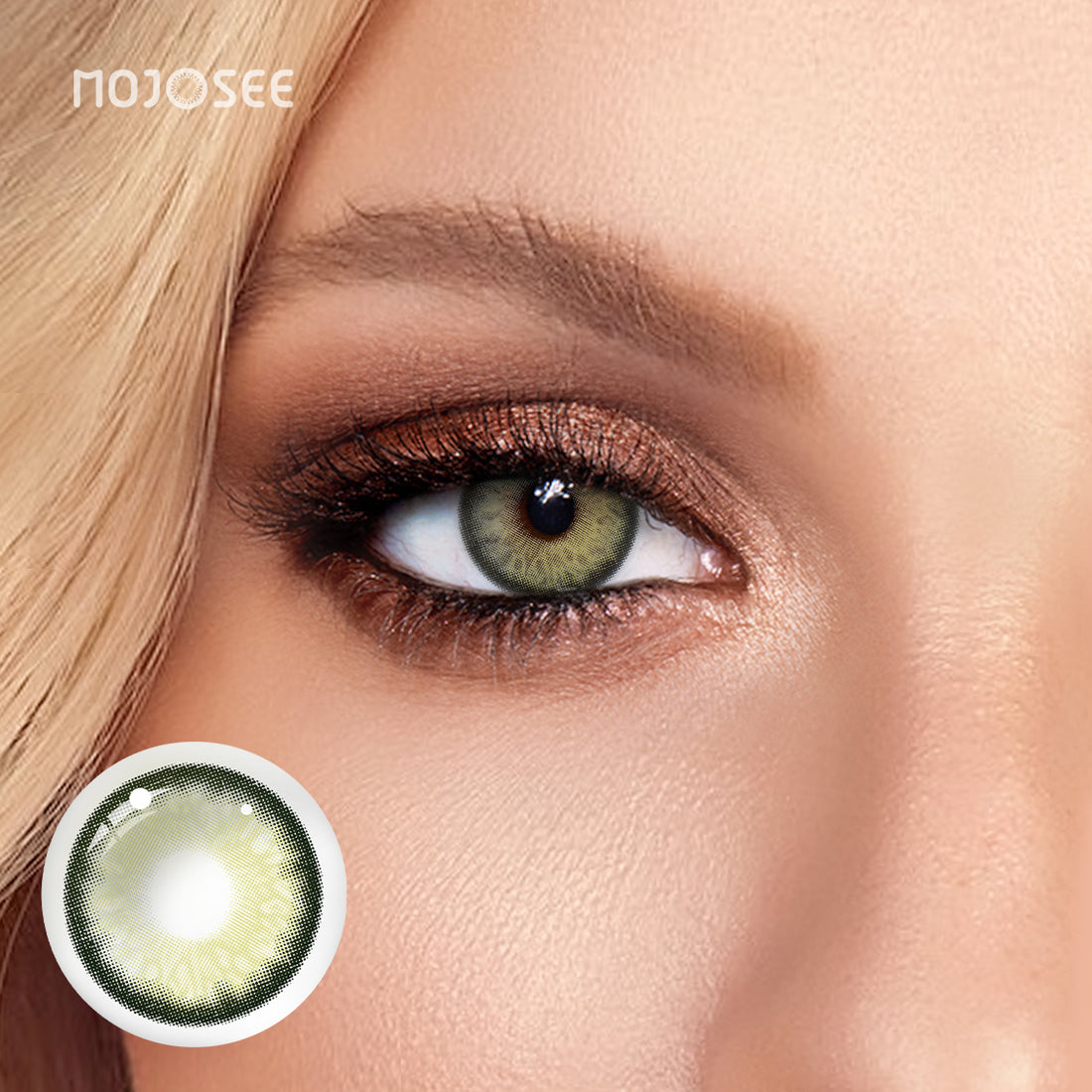 Secrecy Sands Green Colored Contact Lenses