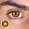 Lizard Eye Brown Colored Contact Lenses for Men