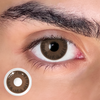 Light Brown Colored Contact Lenses for Men
