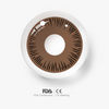 Light Brown Colored Contact Lenses for Men