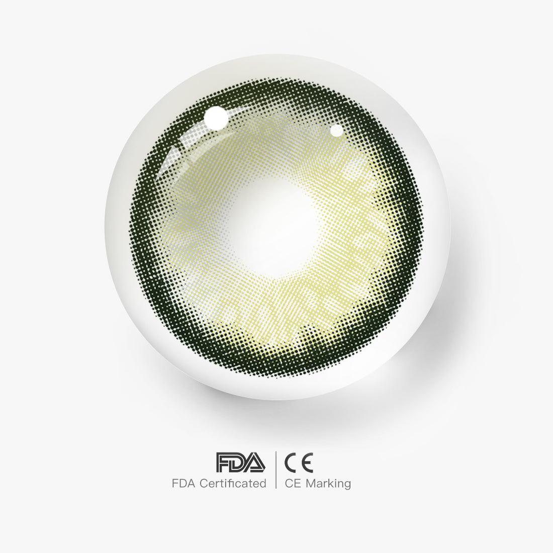 Secrecy Sands Green Colored Contact Lenses