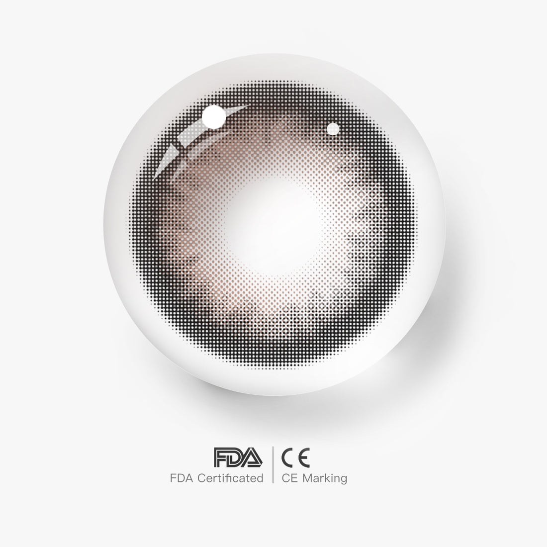 Coco Brown Colored Contact Lenses for Men