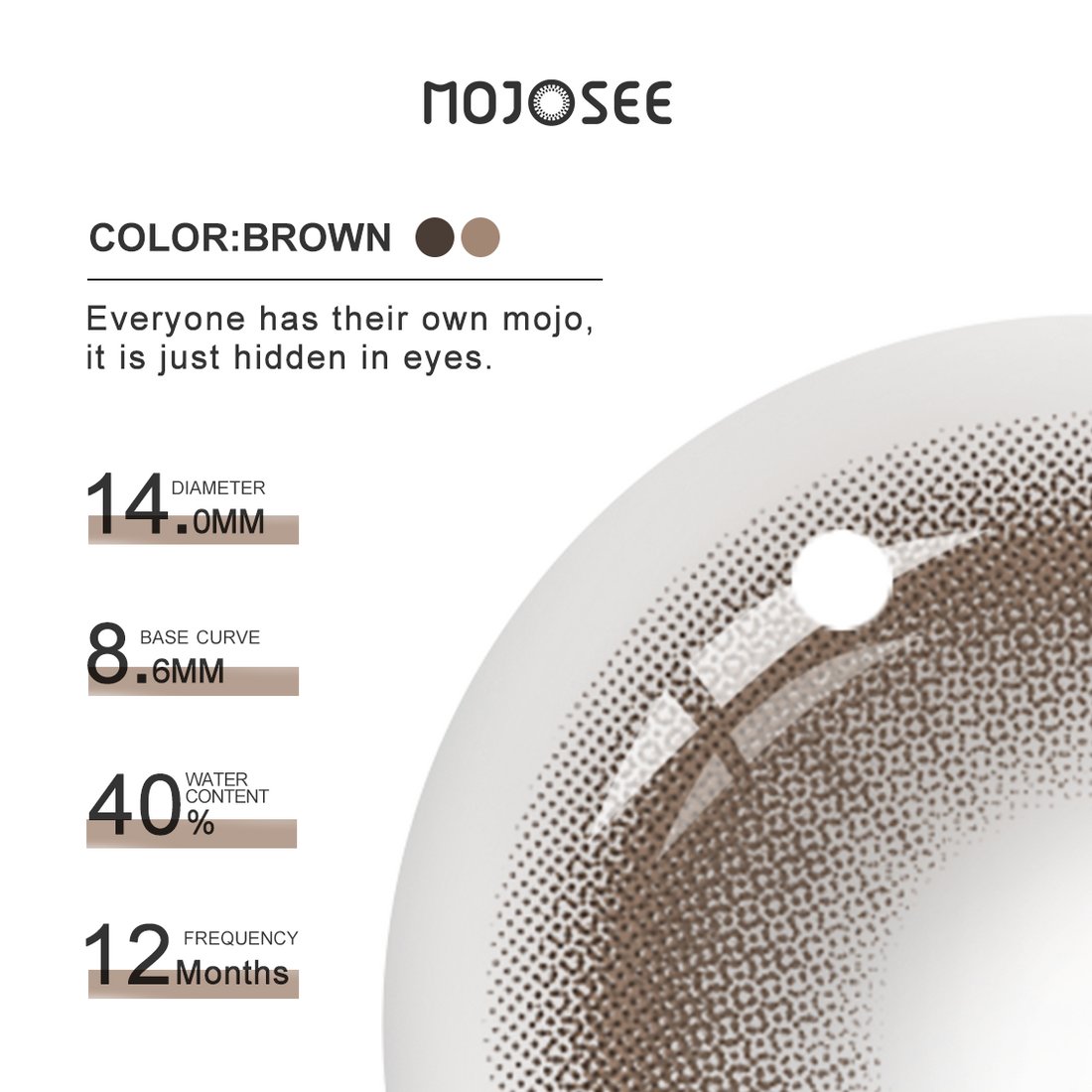 Elf Hazel Colored Contact Lenses